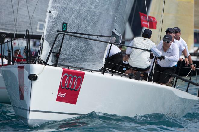 Ghost Rider exacted revenge on Ginger in Race eight - MC38 Australian Championship - Audi Hamilton Island Race Week 2014 © Andrea Francolini